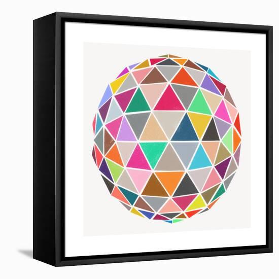 Geodesic-Garima Dhawan-Framed Stretched Canvas