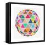 Geodesic-Garima Dhawan-Framed Stretched Canvas