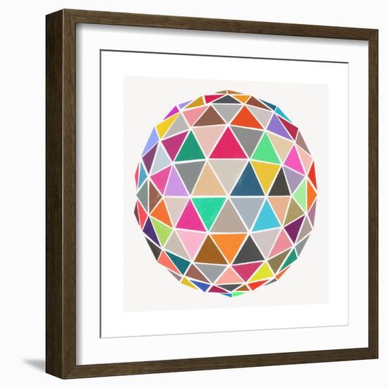 Geodesic-Garima Dhawan-Framed Giclee Print