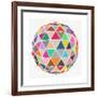 Geodesic-Garima Dhawan-Framed Giclee Print