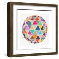 Geodesic-Garima Dhawan-Framed Giclee Print