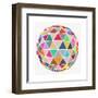 Geodesic-Garima Dhawan-Framed Giclee Print