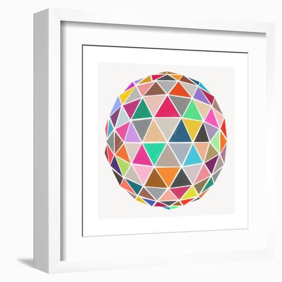 Geodesic-Garima Dhawan-Framed Giclee Print