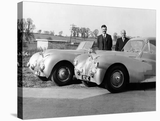 Geoff Healey (On the Lef), and Donald Healey, Late 1940S-null-Stretched Canvas