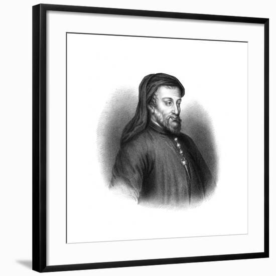 Geoffrey Chaucer, 14th Century English Author, Poet, Philosopher, Bureaucrat, and Diplomat-S Freeman-Framed Giclee Print