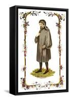 Geoffrey Chaucer, 14th Century English Author, Poet, Philosopher, Bureaucrat, and Diplomat-null-Framed Stretched Canvas