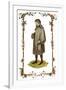 Geoffrey Chaucer, 14th Century English Author, Poet, Philosopher, Bureaucrat, and Diplomat-null-Framed Giclee Print