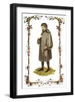 Geoffrey Chaucer, 14th Century English Author, Poet, Philosopher, Bureaucrat, and Diplomat-null-Framed Giclee Print