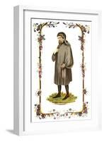 Geoffrey Chaucer, 14th Century English Author, Poet, Philosopher, Bureaucrat, and Diplomat-null-Framed Giclee Print