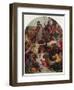 Geoffrey Chaucer at the Court of King Edward III of England-Ford Madox Brown-Framed Premium Giclee Print