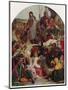 Geoffrey Chaucer at the Court of King Edward III of England-Ford Madox Brown-Mounted Premium Giclee Print