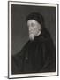 Geoffrey Chaucer English Poet Writer of the Canterbury Tales-J. Thomson-Mounted Art Print