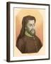 Geoffrey Chaucer, Father of English Literature-Science Source-Framed Giclee Print