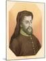 Geoffrey Chaucer, Father of English Literature-Science Source-Mounted Giclee Print