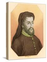 Geoffrey Chaucer, Father of English Literature-Science Source-Stretched Canvas