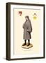 Geoffrey Chaucer-H. Shaw-Framed Art Print