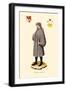 Geoffrey Chaucer-H. Shaw-Framed Art Print