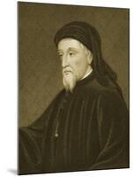 Geoffrey Chaucer-null-Mounted Giclee Print