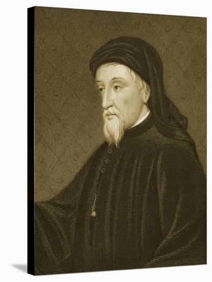 Geoffrey Chaucer-null-Stretched Canvas