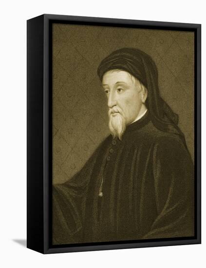 Geoffrey Chaucer-null-Framed Stretched Canvas