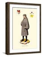 Geoffrey Chaucer-H. Shaw-Framed Art Print