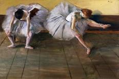 Dancers by Edgar Degas-Geoffrey Clements-Giclee Print