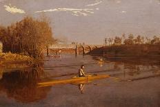 Max Schmitt in a Single Scull by Thomas Eakins-Geoffrey Clements-Photographic Print
