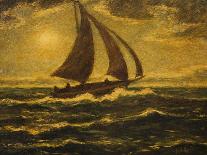 Reefing Sails Around Diamond Shoals, Cape Hatteras by Winslow Homer-Geoffrey Clements-Giclee Print