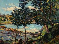 River Landscape by Jean-Baptiste-Armand Guillaumin-Geoffrey Clements-Giclee Print