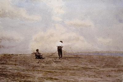 Tending the Fishing Nets by Thomas Eakins