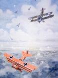 The Last Flight of Captain Baron Von Richthofen, c.1920-Geoffrey Fl.192) Watson-Giclee Print