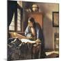 Geographer, 1669-Johannes Vermeer-Mounted Giclee Print