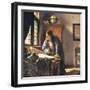 Geographer, 1669-Johannes Vermeer-Framed Giclee Print