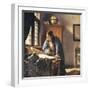 Geographer, 1669-Johannes Vermeer-Framed Giclee Print