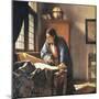 Geographer, 1669-Johannes Vermeer-Mounted Premium Giclee Print