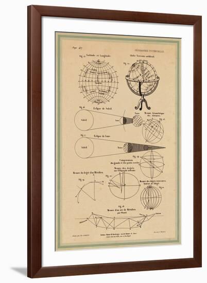 Geographie Universelle-The Vintage Collection-Framed Giclee Print