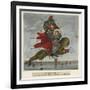 Geography Bewitched!, A Droll Caricature Map of England and Wales, Dighton Del., ca. 1795-null-Framed Giclee Print
