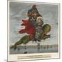 Geography Bewitched!, A Droll Caricature Map of England and Wales, Dighton Del., ca. 1795-null-Mounted Giclee Print