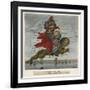 Geography Bewitched!, A Droll Caricature Map of England and Wales, Dighton Del., ca. 1795-null-Framed Giclee Print