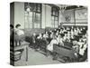 Geography Lesson, Denmark Hill School, Dulwich, London, 1905-null-Stretched Canvas