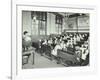 Geography Lesson, Denmark Hill School, Dulwich, London, 1905-null-Framed Photographic Print