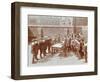 Geography Lesson, Hague Street School, Bethnal Green, London, 1908-null-Framed Photographic Print