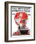 "Geography," Saturday Evening Post Cover, September 29, 1923-Elbert Mcgran Jackson-Framed Giclee Print