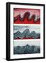 Geologic Crumpling-Science Source-Framed Giclee Print