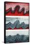 Geologic Crumpling-Science Source-Framed Stretched Canvas