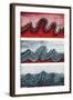 Geologic Crumpling-Science Source-Framed Giclee Print