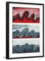 Geologic Crumpling-Science Source-Framed Giclee Print