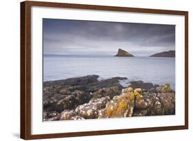 Geological Features on the North West Coastline of the Isle of Skye-Julian Elliott-Framed Photographic Print