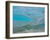 Geological Formations of the Hot Springs, Pammukkale, Turkey-Darrell Gulin-Framed Photographic Print