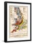 Geological Map of England and Wales-null-Framed Premium Giclee Print